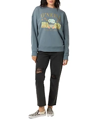 O'Neill Juniors' Malibu Mirage Crewneck Sweatshirt