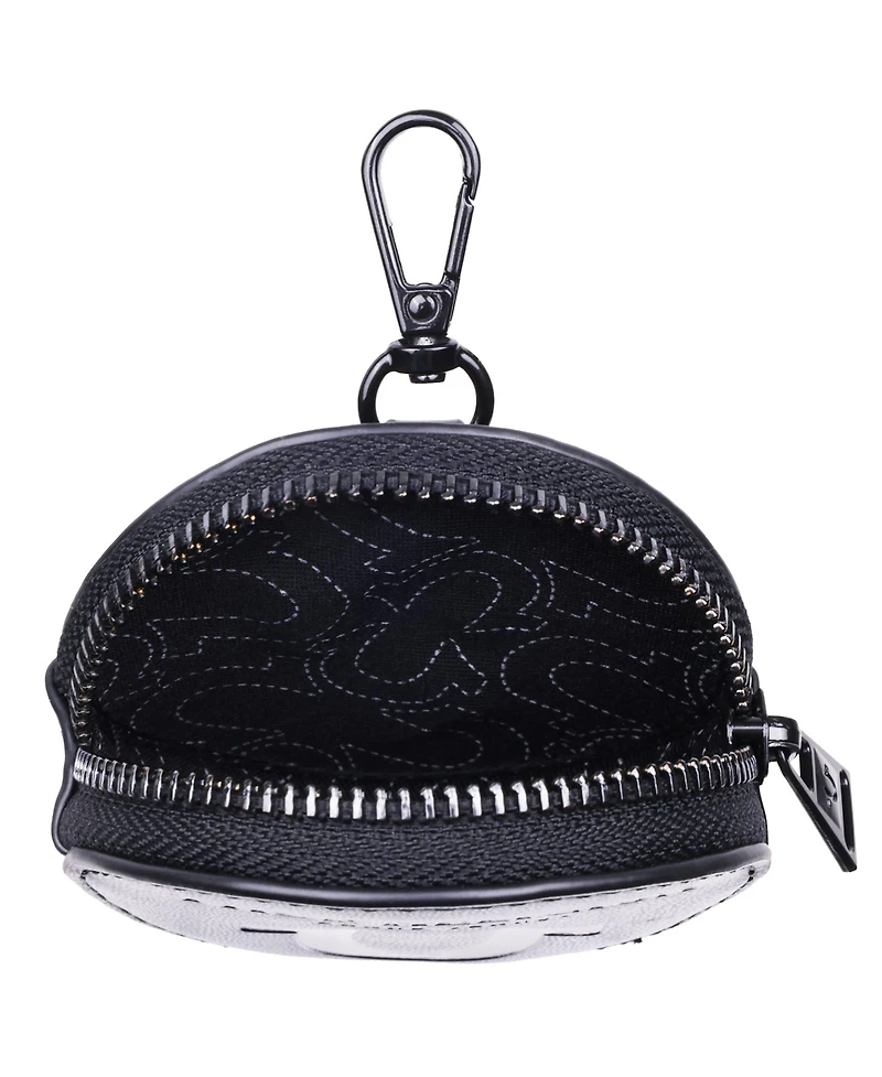True Religion Quilted Flap Crossbody with Removable Pouch