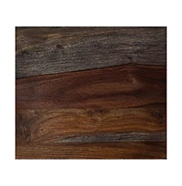 Porter Designs Manzanita Solid Sheesham Wood Coffee Table, Gray