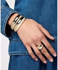 Ana Luisa Gold Cuff Bracelet