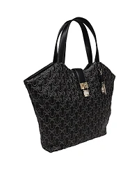 True Religion Horseshoe Quilt Charm Tote