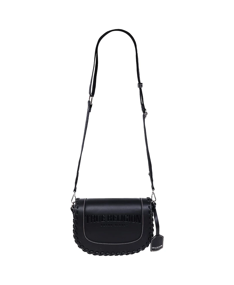 True Religion Whip Stitch Saddle Bag