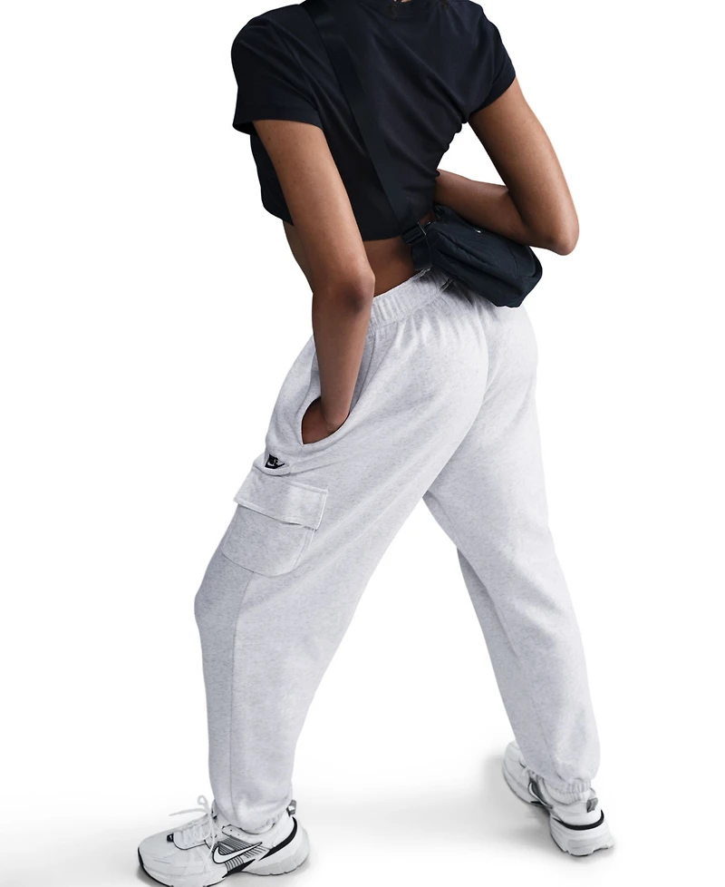 Nike Sportswear Club Fleece Women's Mid-Rise Oversized Cargo Sweatpants