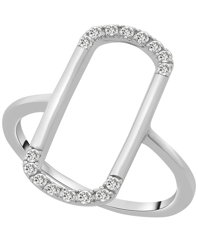 Macy's Diamond Ring (1/6 ct. t.w.) in Sterling Silver