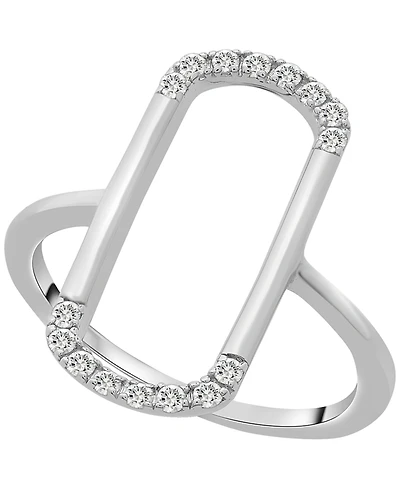 Macy's Diamond Ring (1/6 ct. t.w.) in Sterling Silver