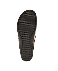 Spring Step Lilybean Leather Perforated Clogs with Floral Applique and Open Back