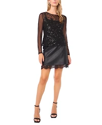 Vince Camuto Women's Long Sleeves Pull-On Top