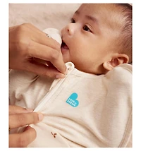 Love To Dream Baby Swaddle Up Sleep Sack - Fleece 1.5 Tog Olive Medium (13-19lbs)