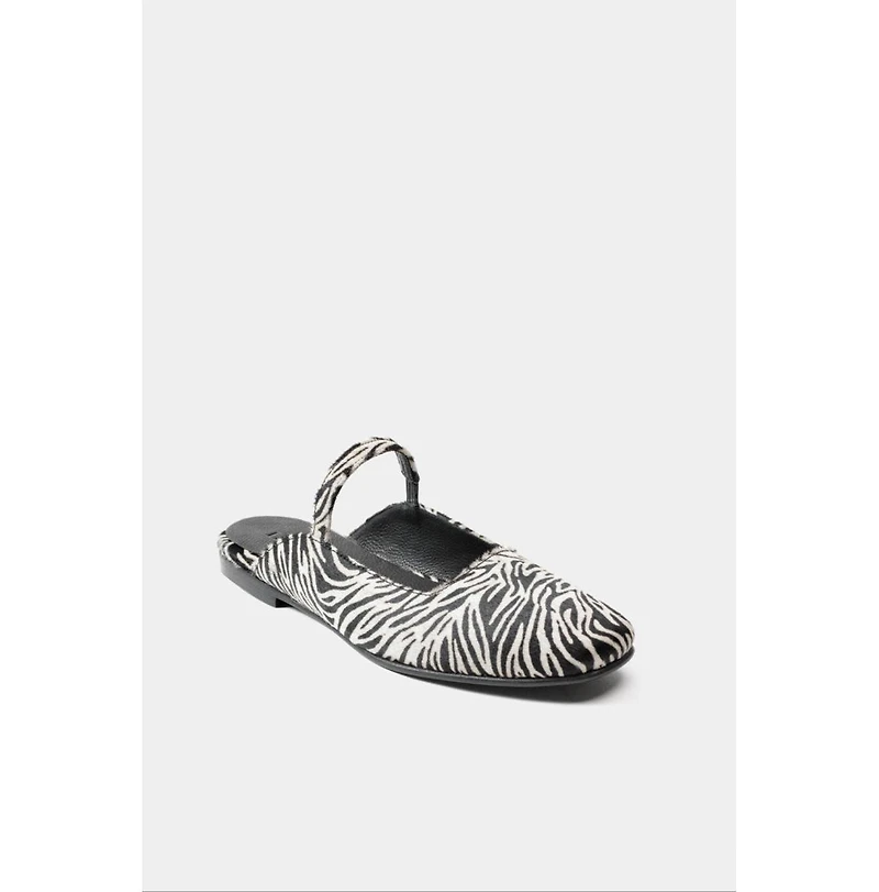 Leather Ballerinas Mara Zebra By Dante