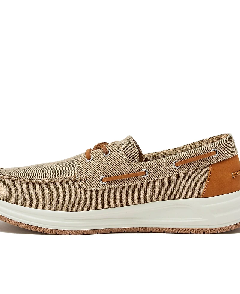 Lands' End Men's Comfort Slip On Boat Shoes