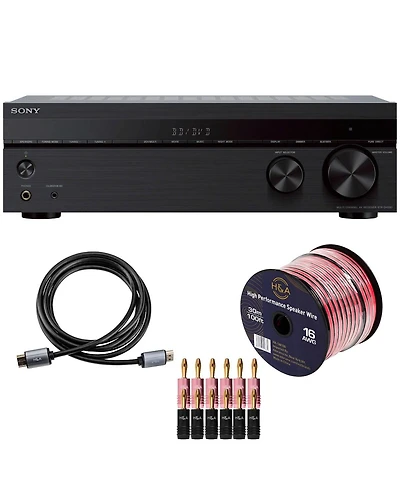 Sony Str-DH590 5.2-Channel Home Theater Av Receiver with Bluetooth with Cables