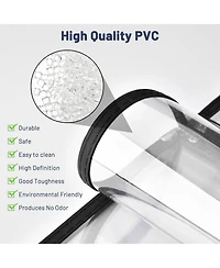 Yescom WeChef 30 Pcs Menu Covers 8.5x11" 3 Page 6 View & 4.25x11" Half Page Wine List