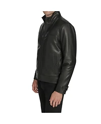 Andrew Marc Black Label Men's Skeld Leather Jacket