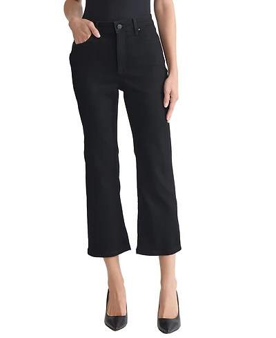 Jones New York Petite Lexington Crop Flare Jeans