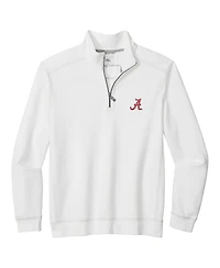 Tommy Bahama Men's White Alabama Crimson Tide Montego Bay Half-Zip Jacket