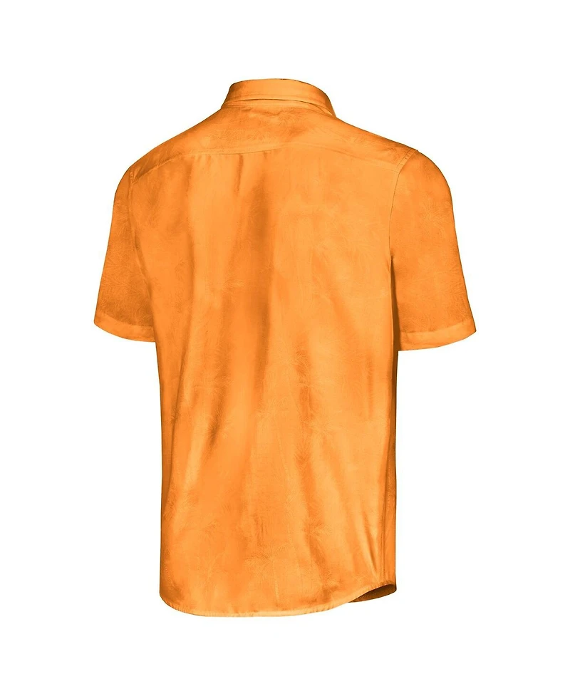 Tommy Bahama Men's Tennessee Orange Volunteers Sport Coconut Point Palm Vista IslandZone Button-Up Shirt