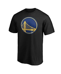 Fanatics Mto Label Men's Stephen Curry Black Golden State Warriors Playmaker Name Number Logo T-Shirt