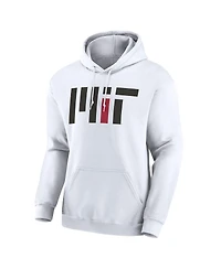 Fanatics Men's White Mit Engineers Fleece Pullover Hoodie