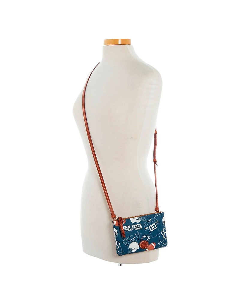 Dooney & Bourke Penn State Nittany Lions Top Zip Crossbody Purse