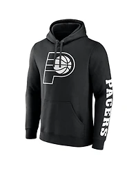 Fanatics Men's Black Indiana Pacers Put Me In Coach Fleece Pullover Hoodie