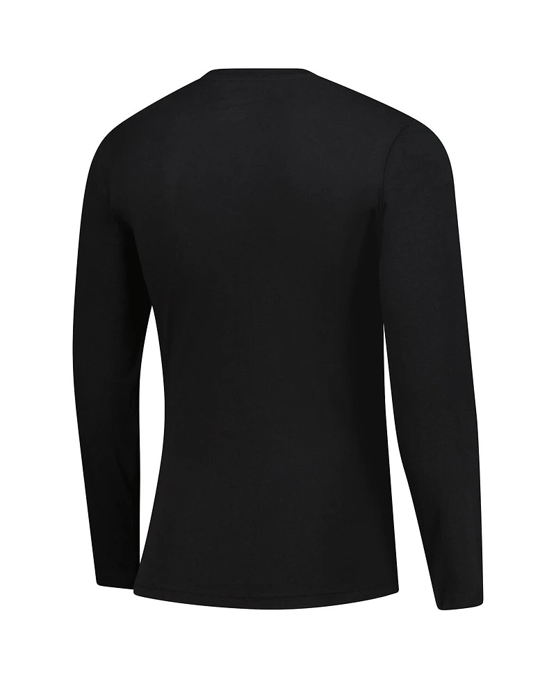 Fanatics Men's Black Milwaukee Bucks Long Sleeve T-Shirt