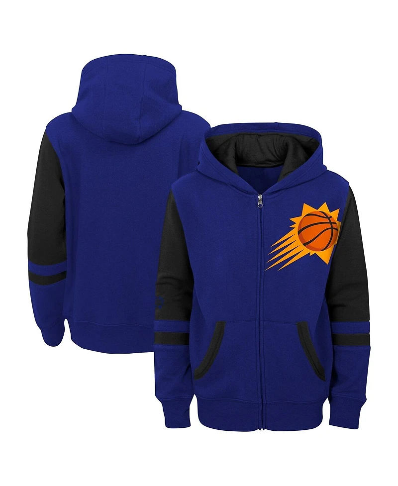 Outerstuff Preschool Purple Phoenix Suns Straight To the League Full-Zip Hoodie