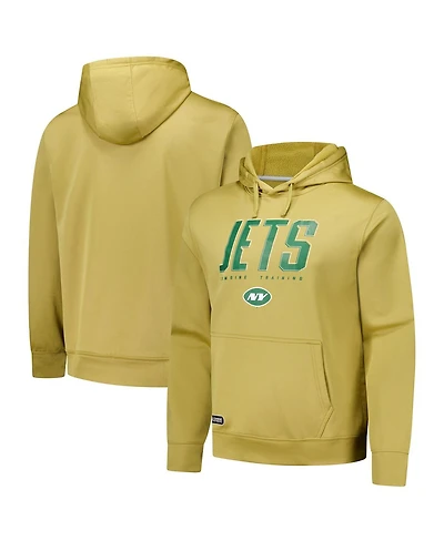 Outerstuff Men's Khaki New York Jets Top Ranked Pullover Hoodie