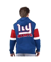 Starter Men's Royal New York Giants Extreme Full-Zip Hoodie