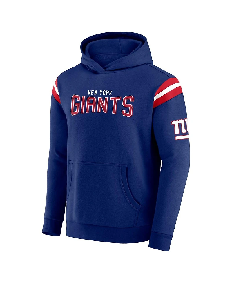 Darius Rucker Collection by Fanatics Men's Royal New York Giants Football Washed Pullover Hoodie
