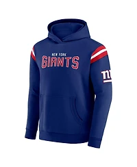 Darius Rucker Collection by Fanatics Men's Royal New York Giants Football Washed Pullover Hoodie