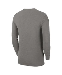 Nike Men's Charcoal Philadelphia 76ers Authentic Long Sleeve Practice T-Shirt