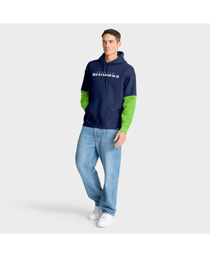 Fanatics Men's College Navy Seattle Seahawks Helmet Pullover Hoodie
