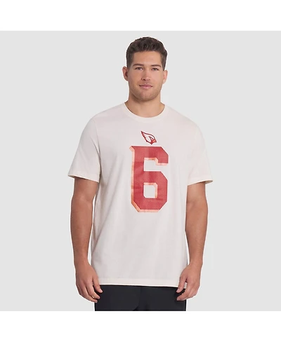 Nike Men's James Conner Natural Arizona Cardinals 2025 Rivalries Collection Player Name Number T-Shirt