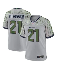 Nike Men's Devon Witherspoon Wolf Gray Seattle Seahawks 2025 Rivalries Collection Game Jersey