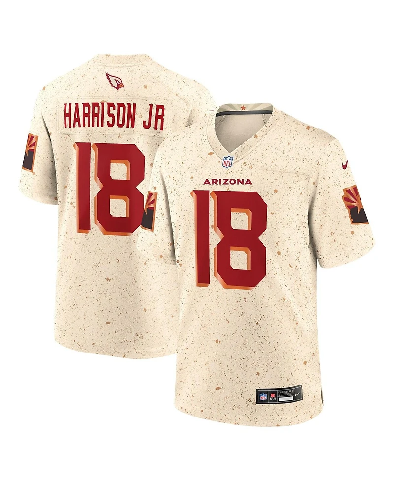 Nike Men's Marvin Harrison Jr. Natural Arizona Cardinals 2025 Rivalries Collection Game Jersey