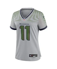 Nike Women's Jaxon Smith-Njigba Wolf Gray Seattle Seahawks 2025 Rivalries Collection Game Jersey