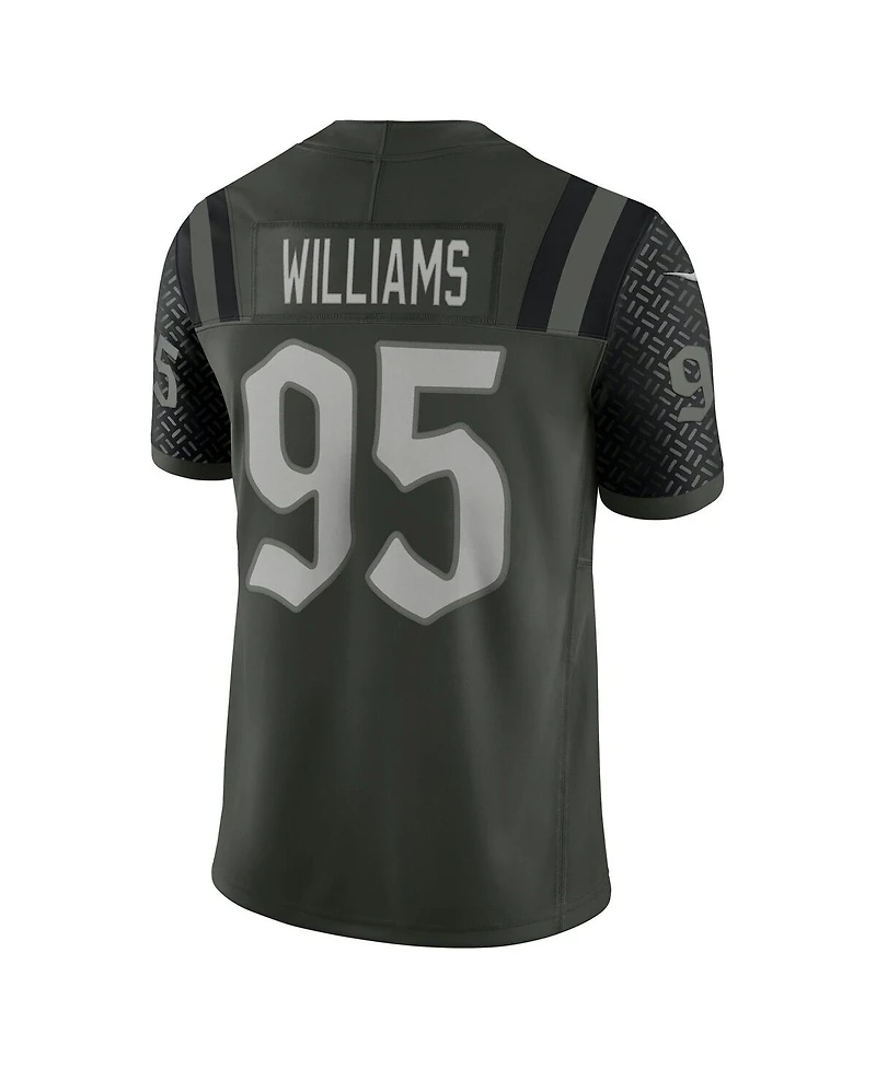 Nike Men's Quinnen Williams Gotham Green New York Jets 2025 Rivalries Collection Limited Jersey