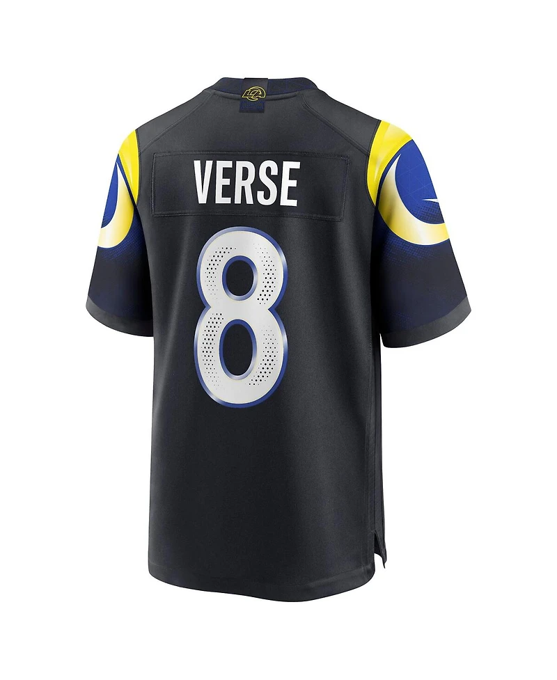 Nike Men's Jared Verse Midnight Blue Los Angeles Rams 2025 Rivalries Collection Game Jersey