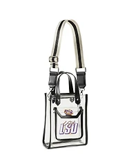 Wear by Erin Andrews Lsu Tigers Clear Stadium Crossbody Purse with Coin Pouch