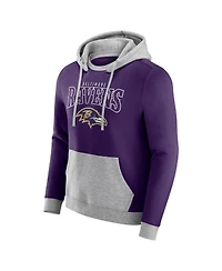 Darius Rucker Collection by Fanatics Men's Purple Baltimore Ravens Coaches Hoodie