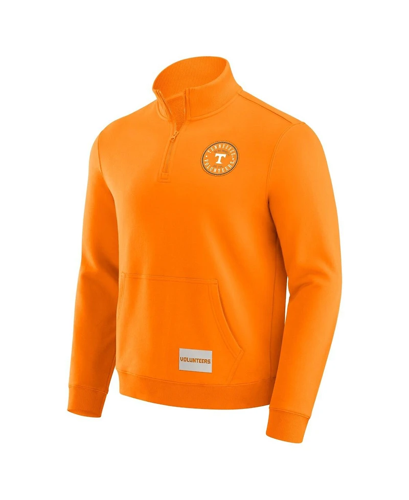 Darius Rucker Collection by Fanatics Men's Tennessee Orange Volunteers Quarter-Zip Pullover Hoodie
