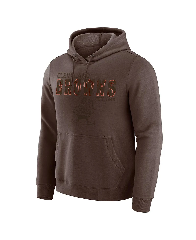Darius Rucker Collection by Fanatics Men's Brown Cleveland Browns Hoodie