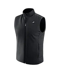 J. Palmer Men's Black Philadelphia Eagles Front Office Full-Zip Vest