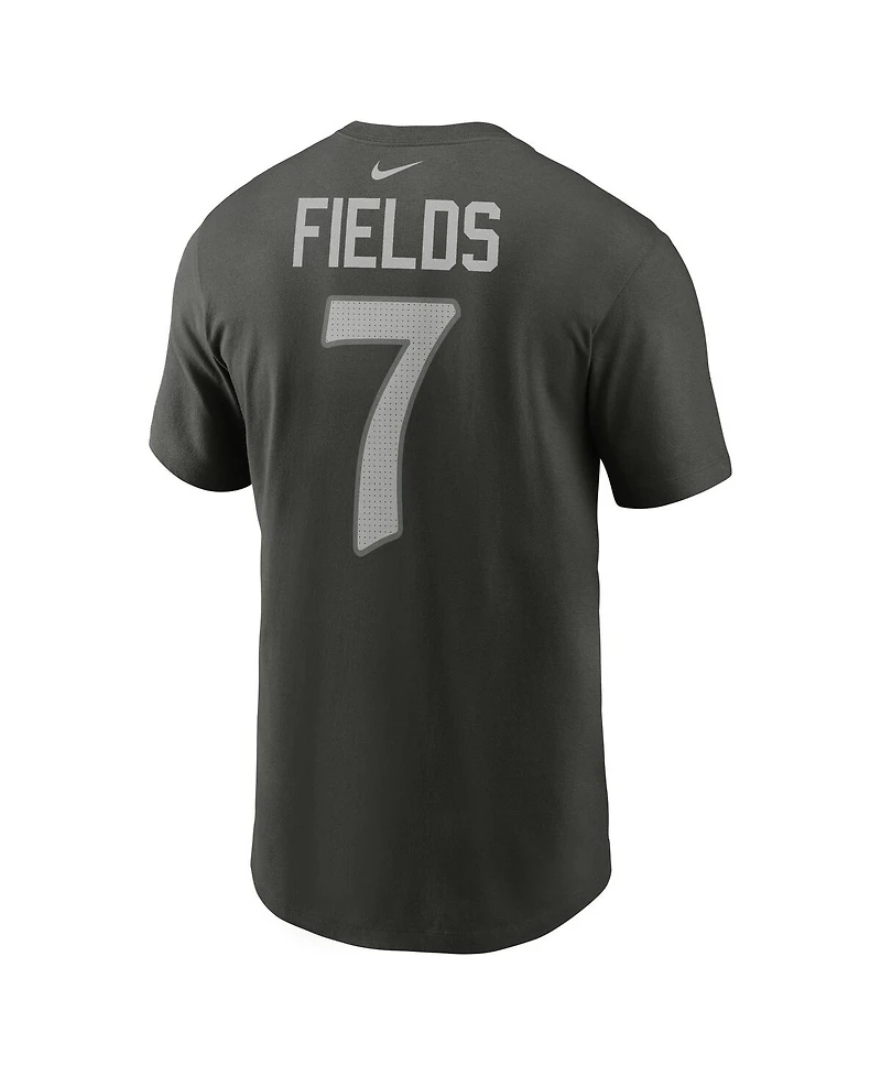 Nike Men's Justin Fields Gotham Green New York Jets 2025 Rivalries Collection Player Name Number T-Shirt