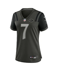 Nike Women's Justin Fields Gotham Green New York Jets 2025 Rivalries Collection Game Jersey