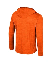 Colosseum Men's Orange Miami Hurricanes Always Sunny Lightweight Quarter-Zip Hoodie