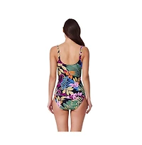Profile by Gottex Womens Costa Del Sol D-Cup Tankini Top