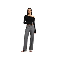 Cotton On Women's One Shoulder Base Layer Long Sleeve
