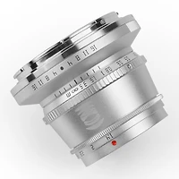 TTArtisan 35mm f/1.4 Lens for Fujifilm X, Silver