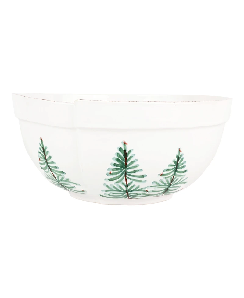 Vietri Lastra Holiday Centerpiece Bowl